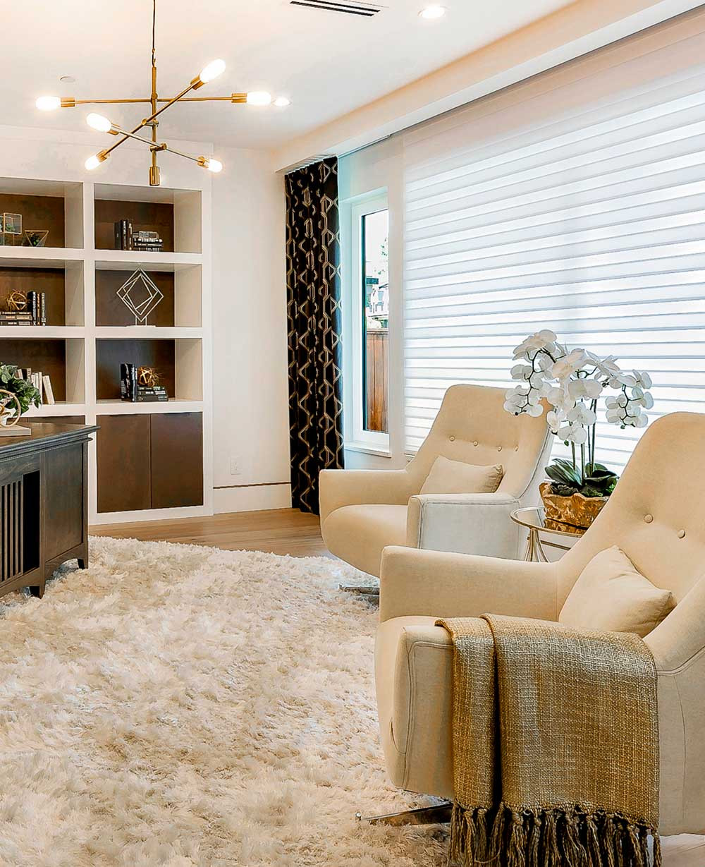 Zebra Shades — custom window coverings by Miller Window Coverings, Phoenix AZ